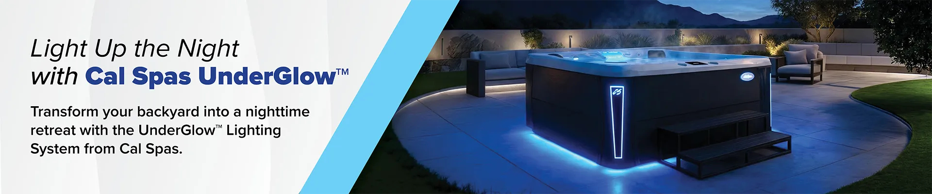 Calspas hot tub being used in a family setting - Greeley